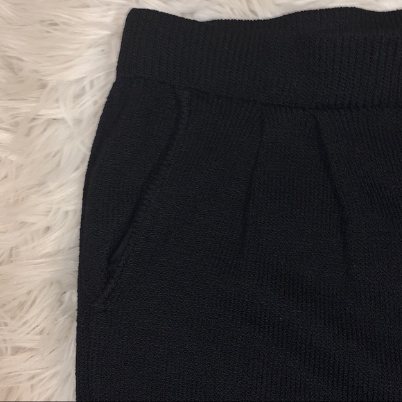 St John Basics By Marie Gray Black Pull On Pants womens size 6 - Picture 3 of 5